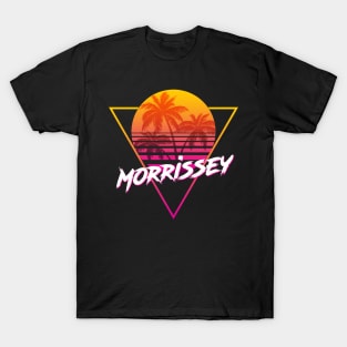 Morrissey - Proud Name Retro 80s Sunset Aesthetic Design T-Shirt